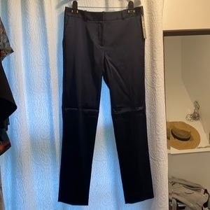Tahari asl blue satin pant